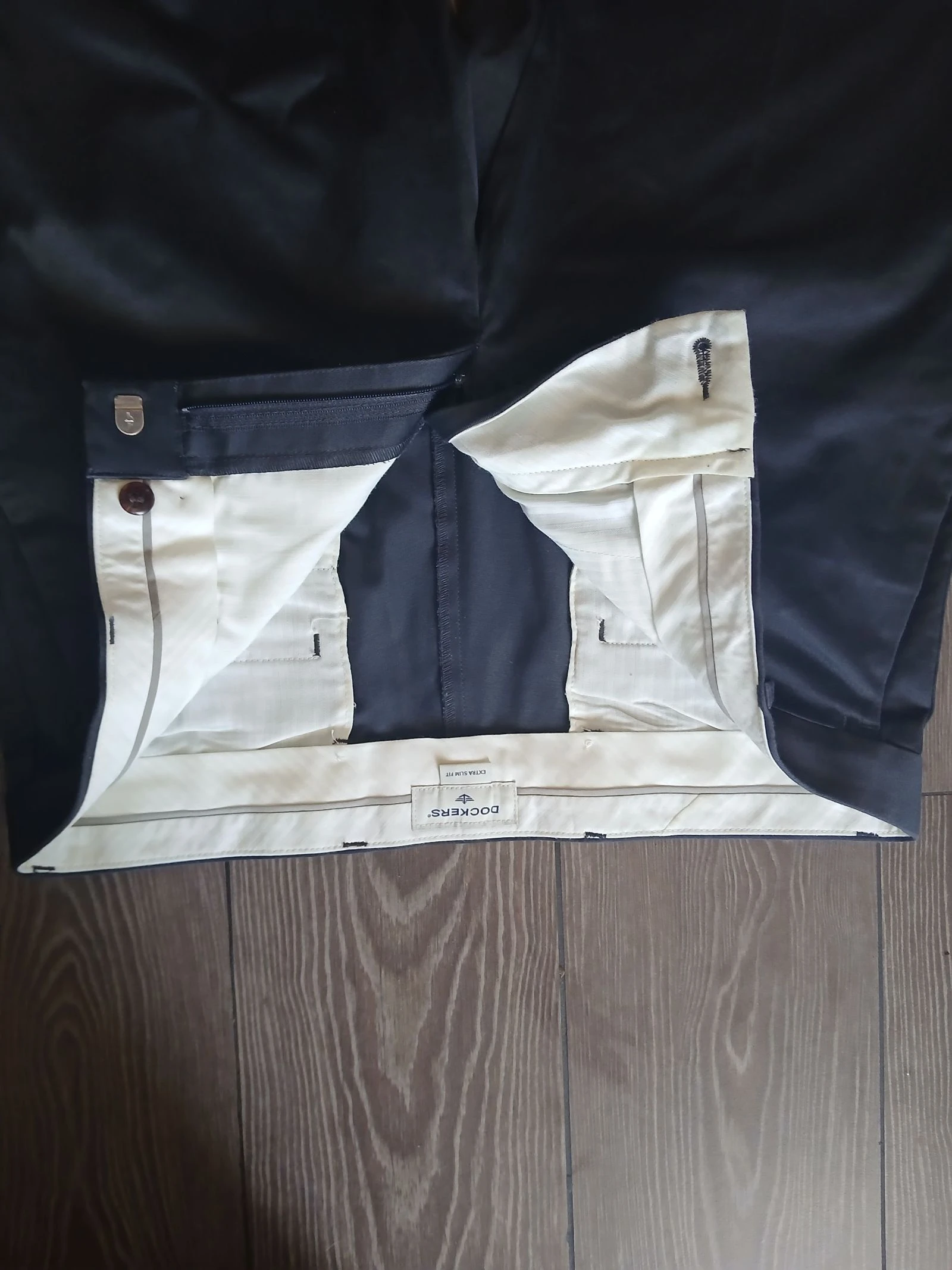 Dockers Extra Slim Fit Chinos Broeken Donkergrijs Maat L Smart Casual Broeken – photo 8